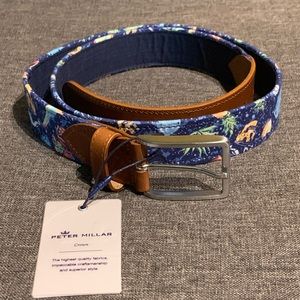 PETER MILLAR “SHIP FACED” MEN BELT (MADE IN ITALY)